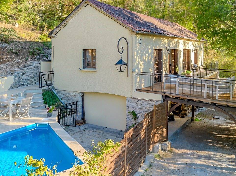 Vue du Lac, avec piscine privée, trois chambres in Lac Vert, Catus