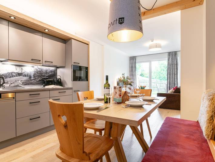 Ganze Wohnung, Wohnung mit Sauna und Süd-West-Terrasse in Haus, Schladming-Dachstein