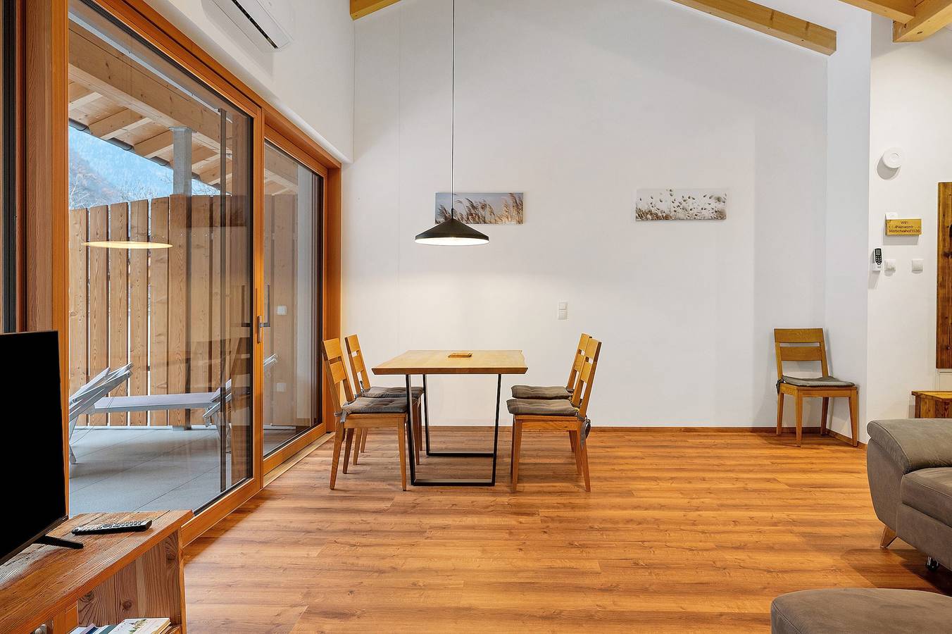 Ganze Wohnung, Ferienwohnung 'Matscherhof Holunderblüte Exklusiv' mit Bergblick, Wlan und Klimaanlage in Niederlana, Lana