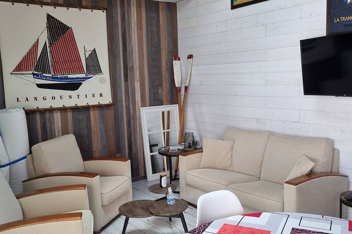 Location de vacances pour 4 personnes, avec terrasse dans Office De Tourisme De La Tranche Sur Mer - 4