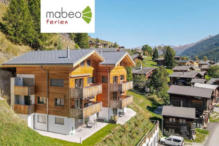 Ferienwohnung für 4 Personen, mit Balkon und Ausblick in Reckingen-Gluringen