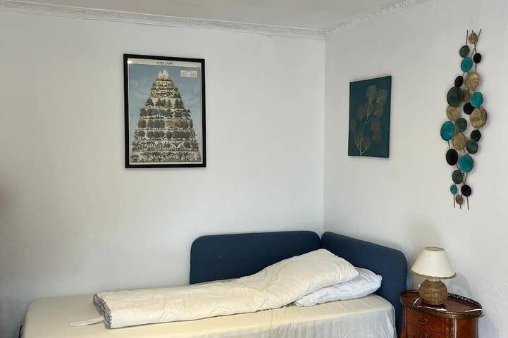Gîte pour 5 personnes, avec terrasse ainsi que piscine et jardin, animaux acceptés à Saint-Julien-d'Arpaon - 4