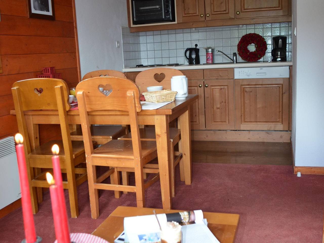 Appartement entier, Appartement en Savoie pour familles in Valfréjus, Modane