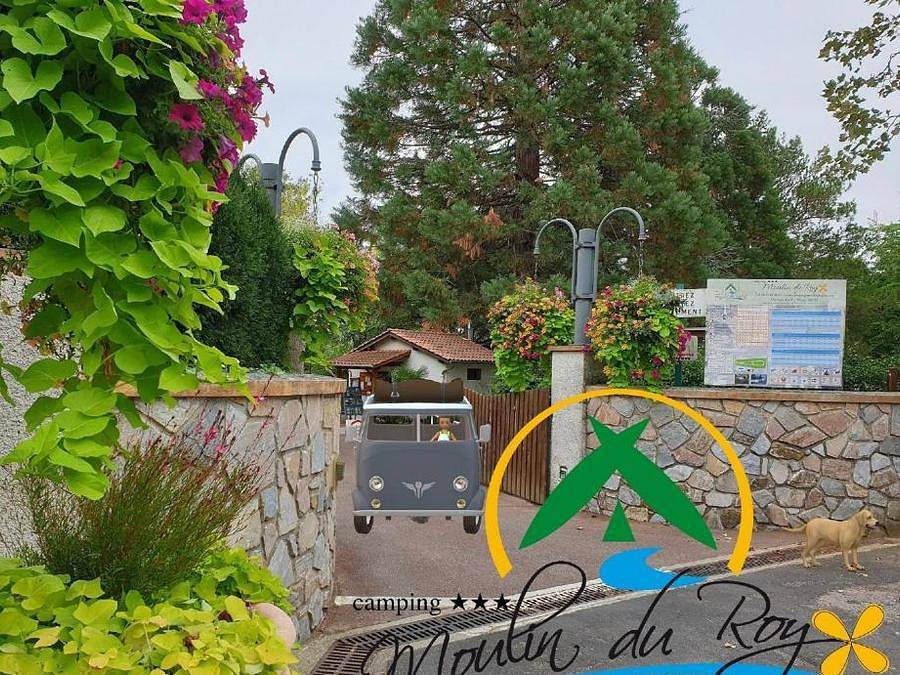 Camping Le Moulin Du Roy - Accommodation 2 persons - Wooden tent - 1 bedroom in Revel, Lauragais