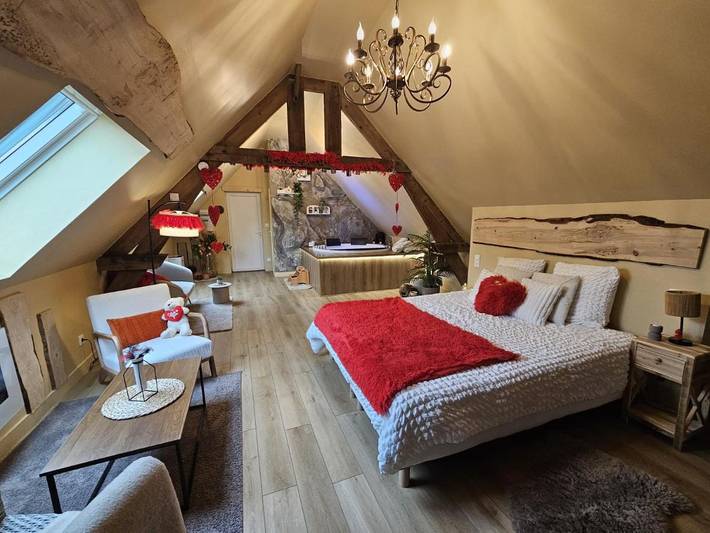 Appartement de vacances pour 2 personnes, avec jacuzzi