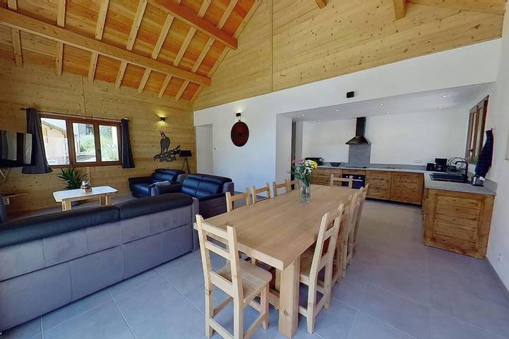 Appartement de vacances pour 10 personnes, avec sauna, animaux acceptés