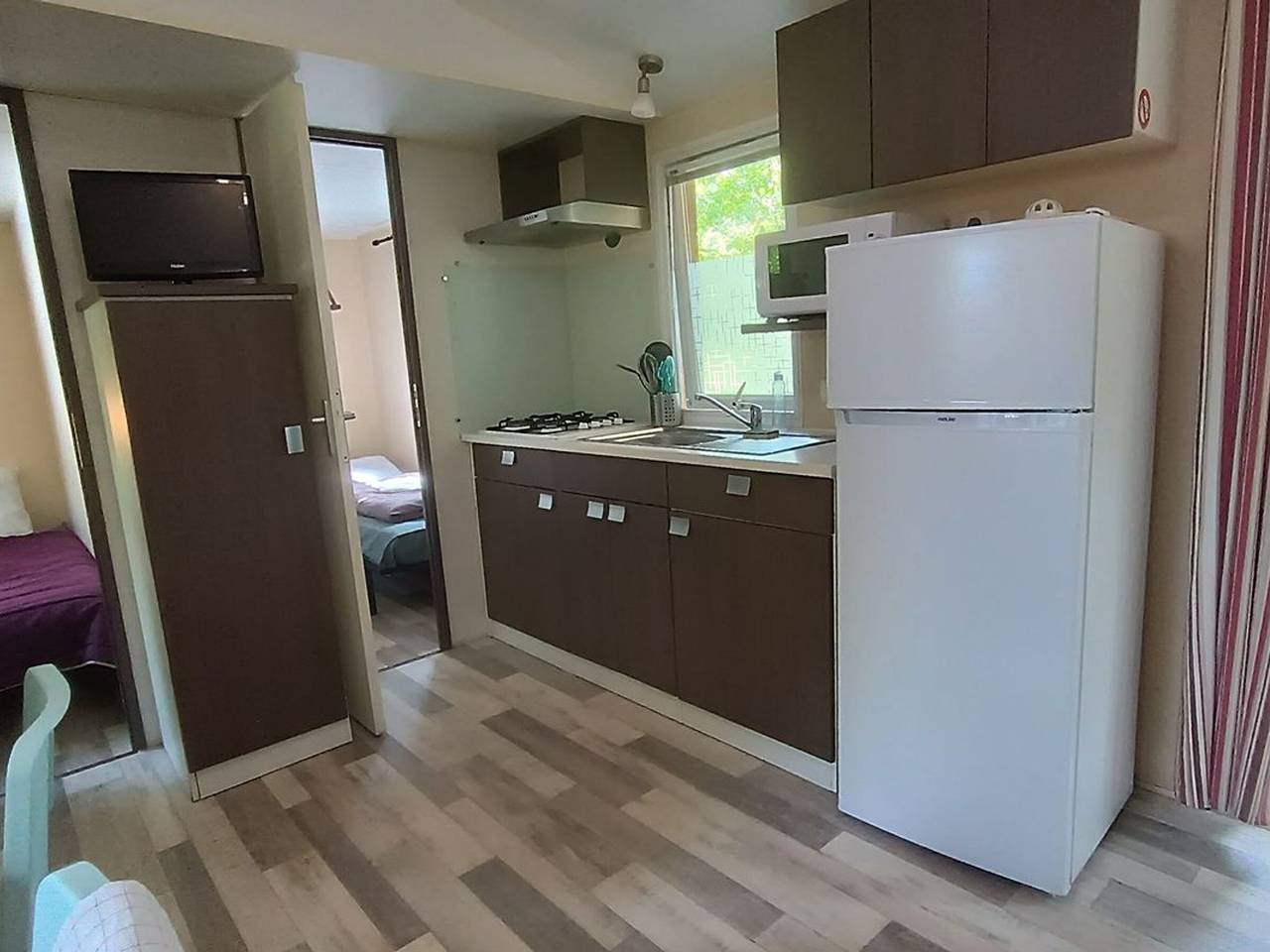 Acogedor mobil-home - 6 personas in Gotein-Libarrenx, Región de Oloron-Sainte-Marie