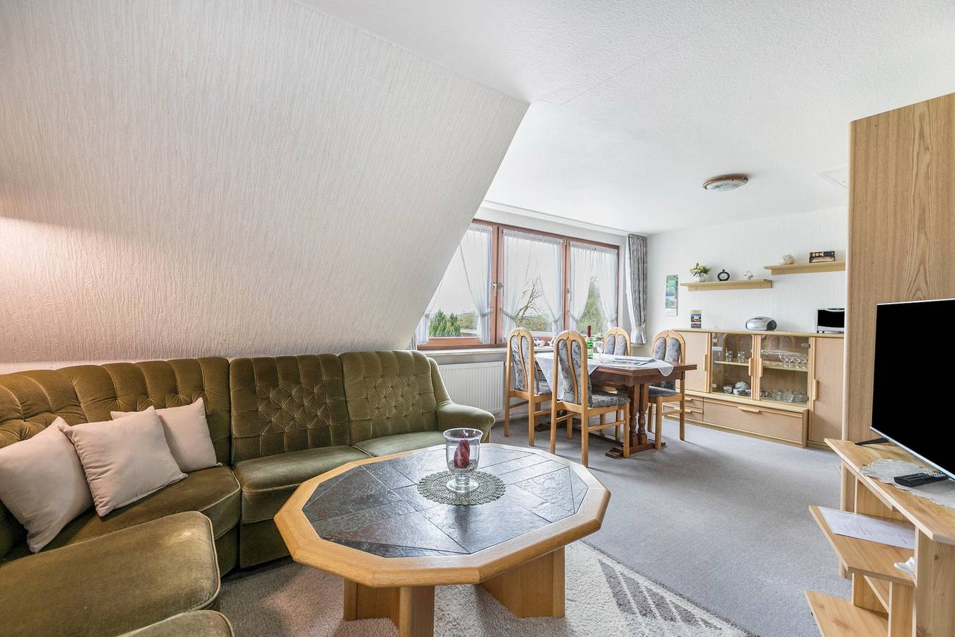 Ganze Wohnung, Ferienwohnung 'Ferienhaus Christa - Falshöft' mit privater Terrasse und eigenem Garten in Rabel, Kappeln & Umgebung