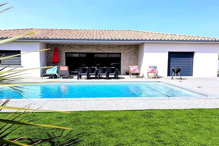 Maison de vacances pour 8 personnes, avec Jardin
