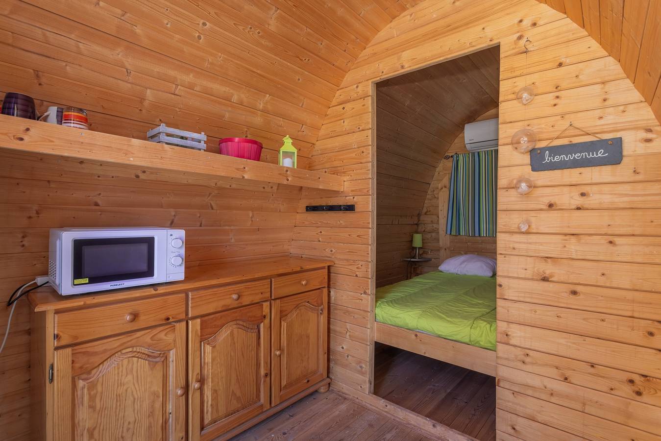 Cabane « Pod Anis » avec climatisation in Côte Vermeille, Saint-André