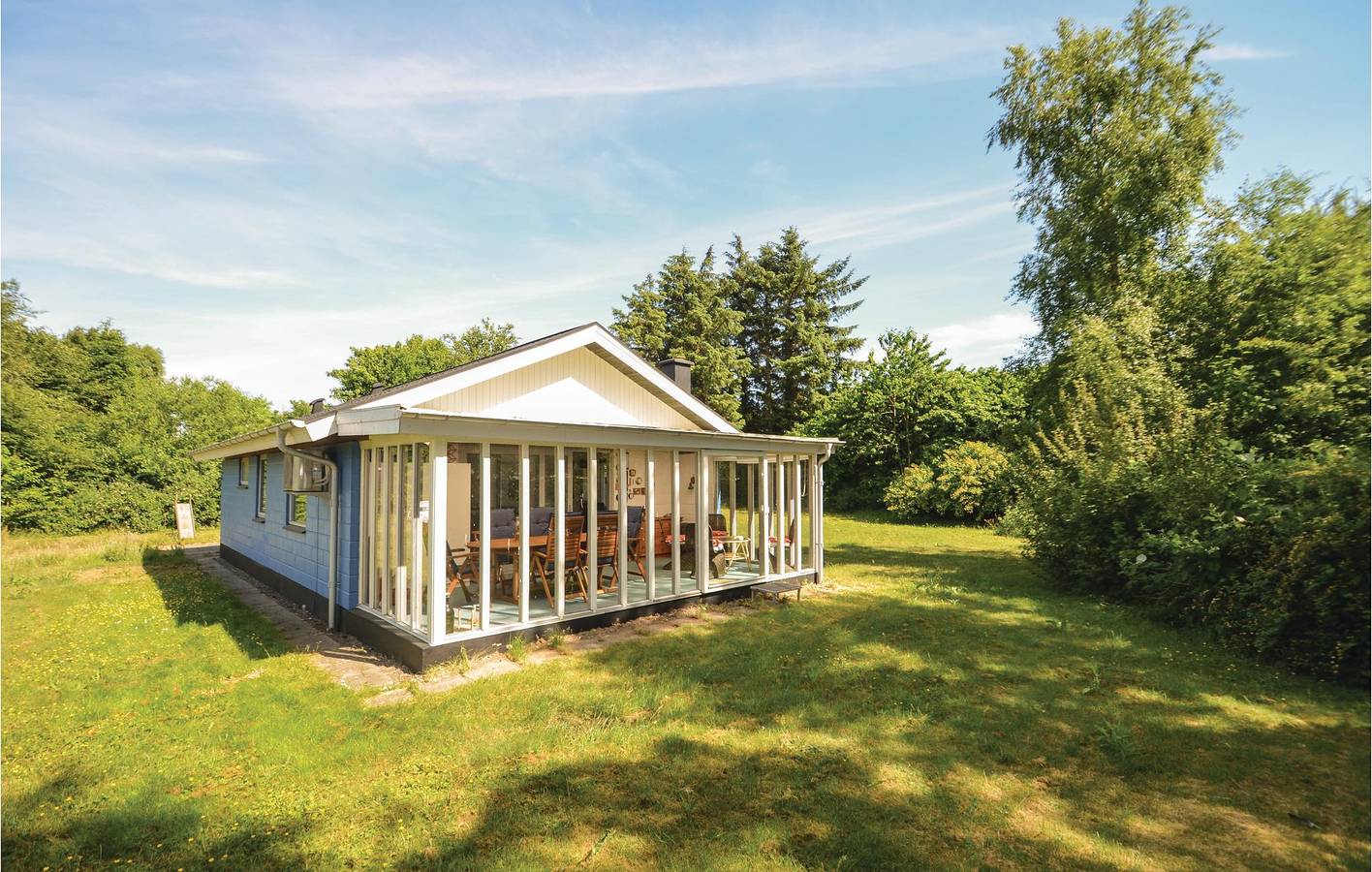 Ferienhaus für 6 Personen mit Terrasse in Livbjerggård, Limfjord in Westjütland