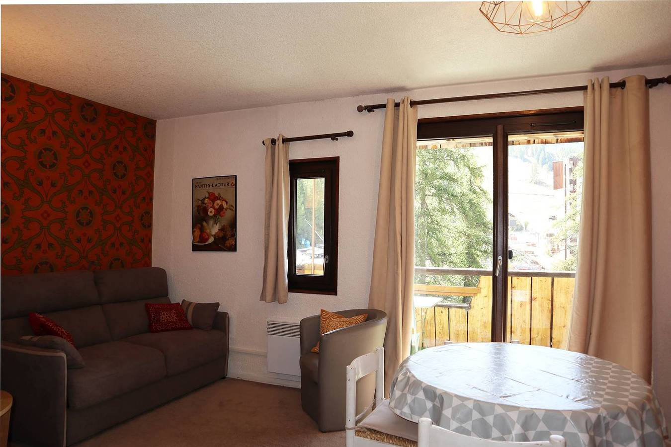 Appartement de vacances entier, Résidence Le Sunny Snow à deux pas du centre de la in Les Orres, Parc national des Écrins