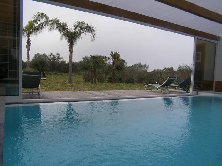 Casa de férias para 6 pessoas, com piscina e vista e ainda jardim em Arraiolos
