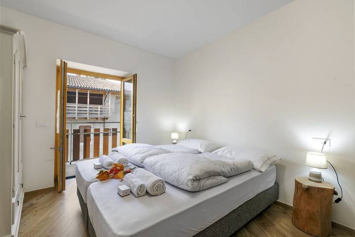 Ferienwohnung für 6 Personen, mit Balkon und Kinderpool in Tenno - 3