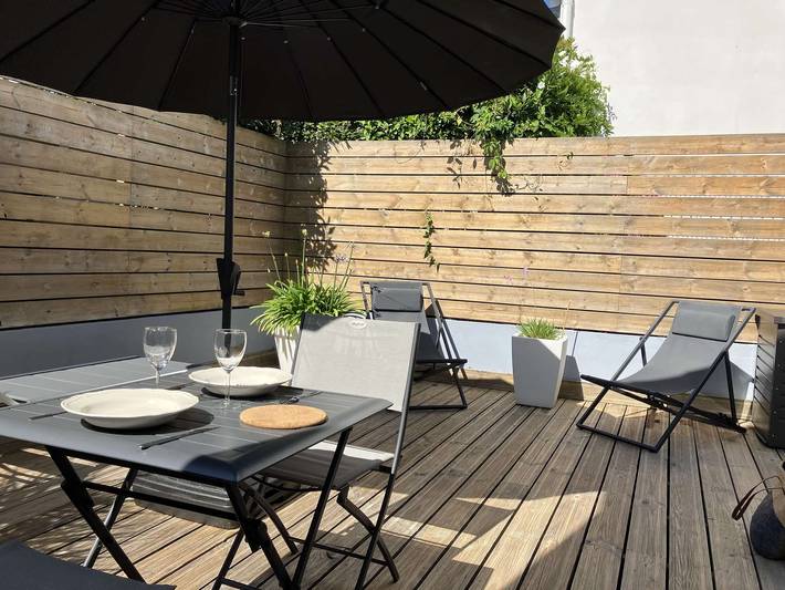 Gîte pour 2 personnes, avec terrasse dans Plage du Boisvinet - 3