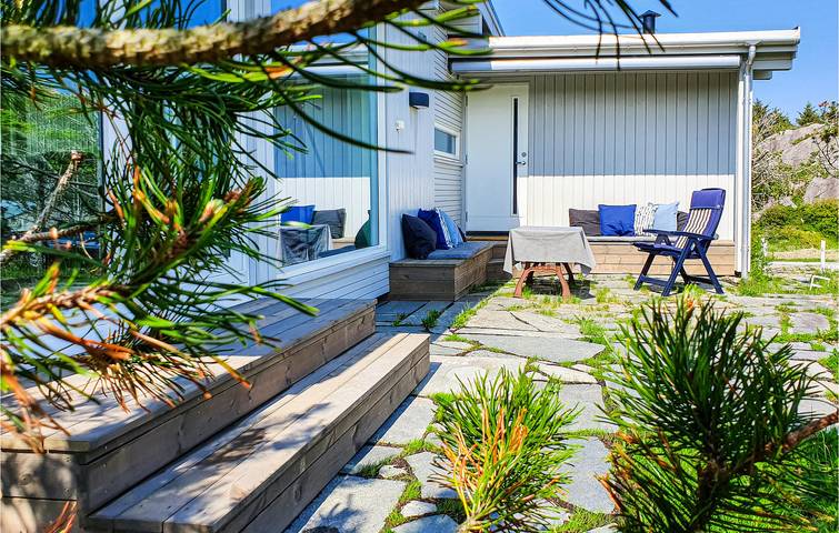 Ferienhaus für 8 Personen mit Terrasse in Hå