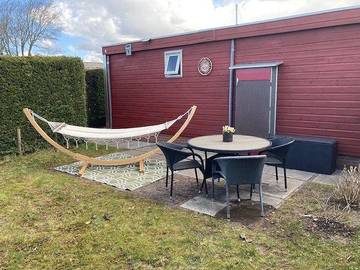 Ferienhaus für 4 Personen, mit Terrasse und Garten, mit Haustier in Anjum