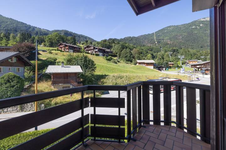 Ganze Wohnung, Appartement "Prarion Mont Blanc" mit Bergblick und privater Terrasse in Les Houches, Mont-Blanc-Massiv