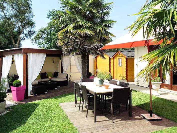 Vakantiehuis voor 4 personen, met tuin en zwembad in Labenne