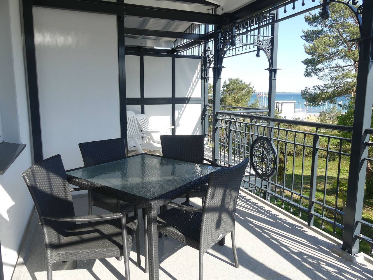 Ganze Ferienwohnung, Fewo Villa Strandblick 09 mit Meerblick,Binz,(Id ) - Strandblick 09 in Prora, Binz