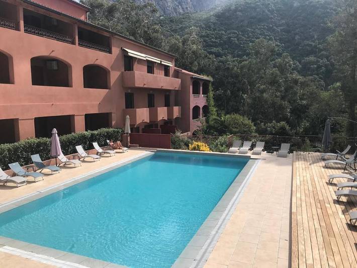 Hôtel pour 4 personnes, avec jardin ainsi que piscine et vue, animaux acceptés dans Porto (Corse) - 2