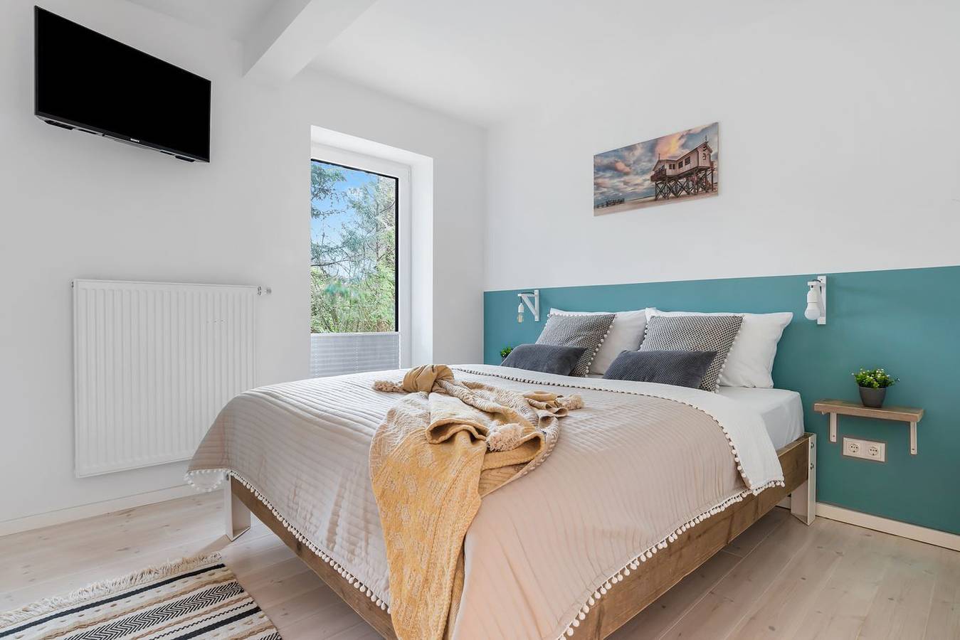 Ganze Wohnung, Böe St. Peter-Ording - für 4 Personen, Gemeinschaftssauna, Garten in St. Peter-Bad, St. Peter-Ording