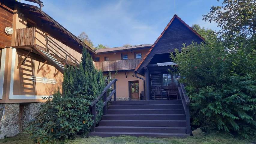 Vakantiewoning voor 2 personen, with tuin and sauna as well as uitzicht op het meer in Zuid-Moravië