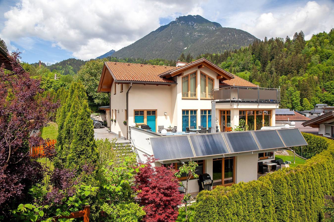 Geheel appartement, Appartement "Mosers am Sonnenhang" met uitzicht op de bergen, eigen terras & Wi-Fi in Jenbach, Bezirk Schwaz