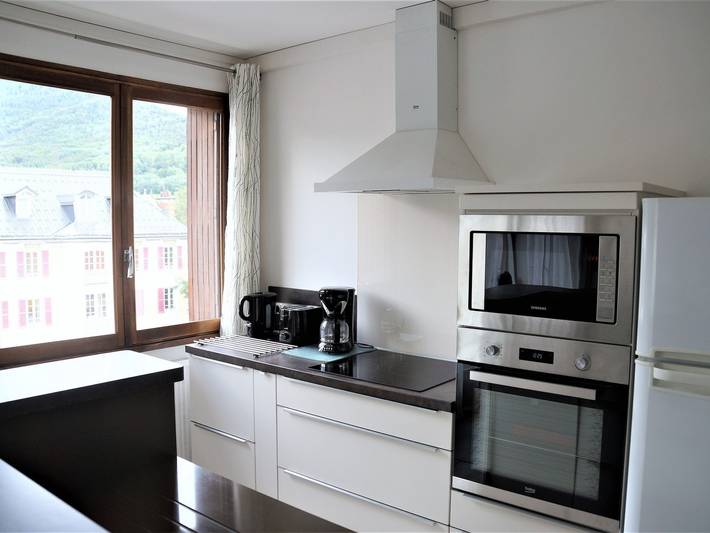 Ganze Wohnung, Renoviertes T3-Apartment im Zentrum von Barcelonnette, für 6 Pers., Balkon in Barcelonnette, Espace Lumière