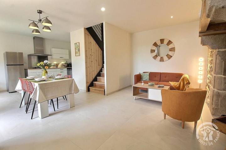 Gîte pour 3 personnes, avec terrasse et jardin, animaux acceptés à Plourivo - 4