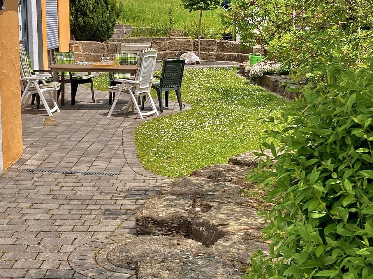 Ferienwohnung Gerne-Da in Großrinderfeld, Taubertal