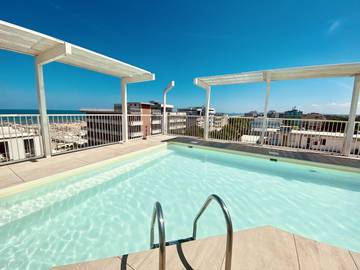 Ferienwohnung für 4 Personen, mit Balkon, mit Haustier in Rimini