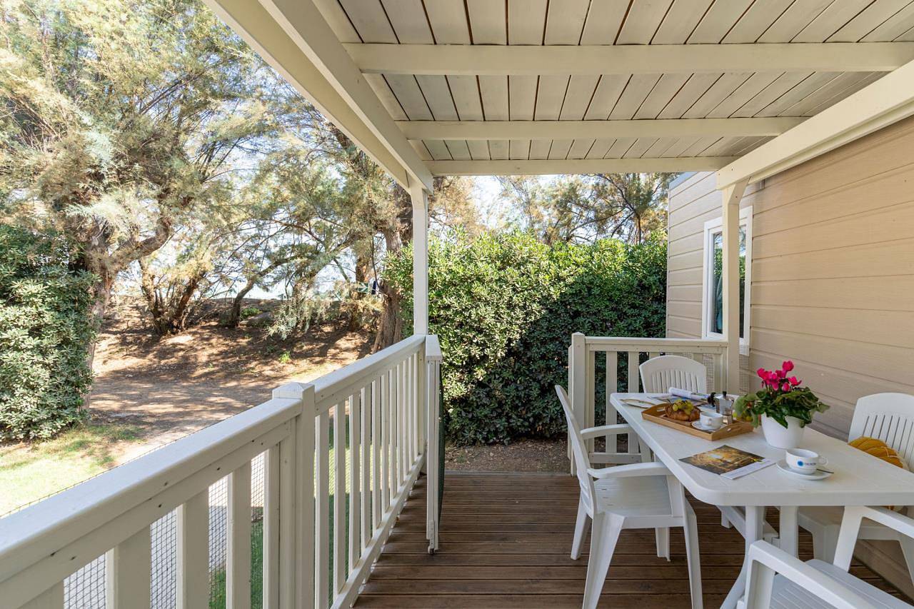 Feriendorf Stork Lodge Superior für 4 Personen in Costa Adriatica Abruzzo