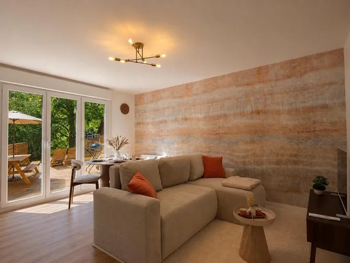 Apartamento de vacaciones para 4 personas, con jardín y vistas, Se admiten mascotas - 1
