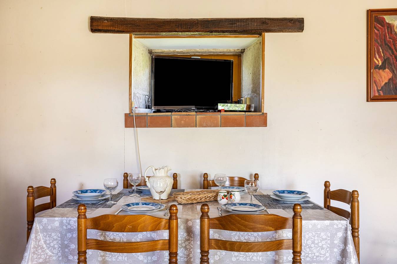 Ferienhaus „Gîte Des Hiboux“ mit Gemeinschaftspool, privater Terrasse und Wlan in Sanxay, Vienne