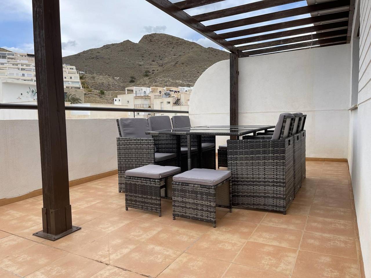 Apartamento entero, Ático Carboneras con fantástica terraza in Playa de los Barquicos (Carboneras), Carboneras