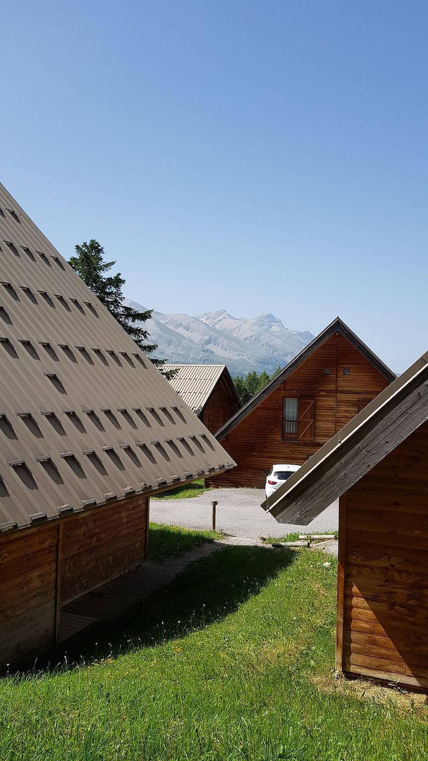 Chalets Les Flocons du Soleil - Doppelchalethälfte 3 Zimmer für 7 Personen (10) in La Joue du Loup, Le Dévoluy