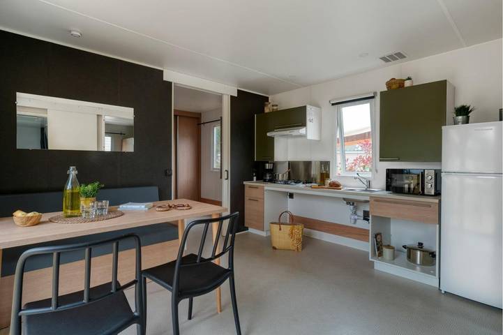 Camping für 4 Personen, mit Terrasse und Garten sowie Pool, mit Haustier in Soulac-sur-Mer - 3