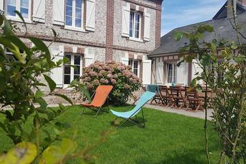 Gîte pour 8 personnes, avec jardin et terrasse à Sassetot-le-Mauconduit