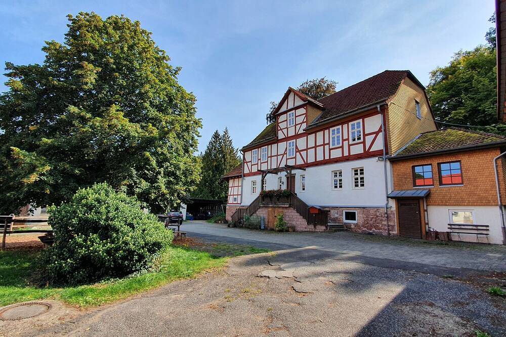 Ganze Wohnung, Ferienwohnung auf historischen Gestüt Urlaub mit dem eigenen Pferd in Bad Hersfeld, Knüllgebirge