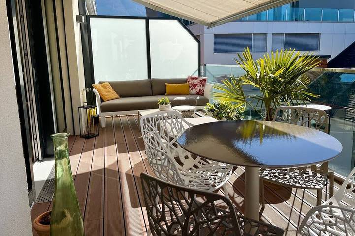 Appartement de vacances pour 2 personnes, avec terrasse à Montreux