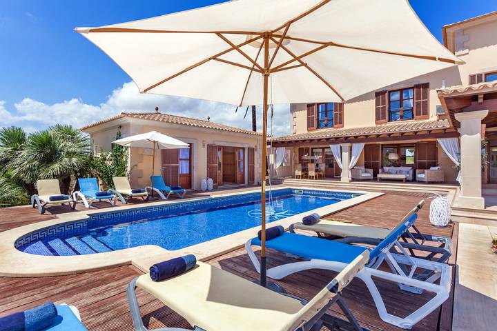 Finca für 8 Personen, mit Terrasse und Garten in Cala Figuera - 3