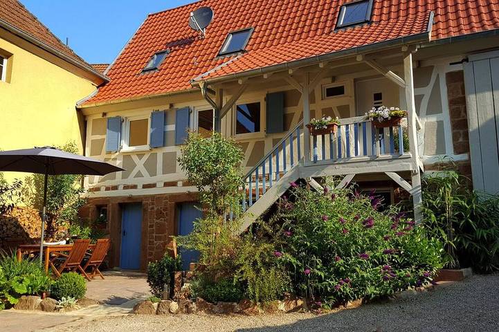 Ferienhaus für 4 Personen, mit Garten in Bad Bergzabern