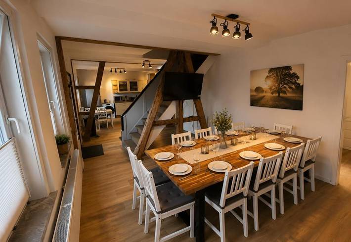 Ferienhaus für 14 Personen, mit Terrasse und Ausblick in Landkreis Hildesheim