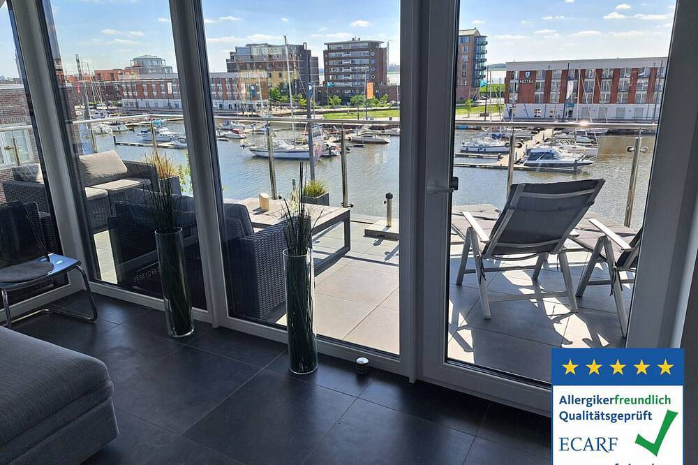 Ganze Wohnung, Port Marina 419 - Hafenloft in perfekter Lage mit 30 m²  Sonnendeck. in Bremerhaven-Mitte, Bremerhaven