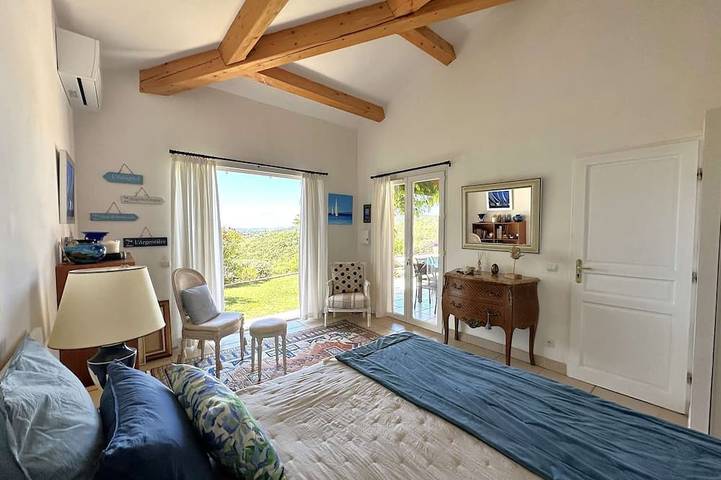 Villa für 6 Personen mit Pool und Meerblick in La Londe-les-Maures, Parc national Port-Cros