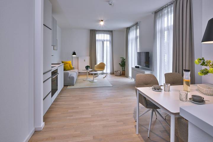 Ferienwohnung für 4 Personen, mit Balkon und Terrasse