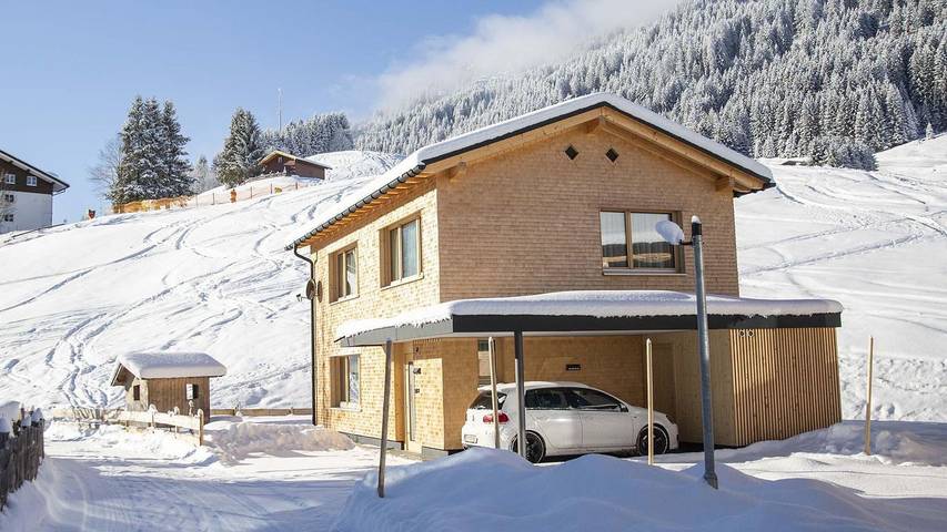 Hütte für 4 Personen, mit Garten und Terrasse im Kleinwalsertal