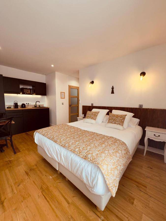 Appartement de vacances pour 2 personnes, avec Balcon et Terrasse ainsi que Jardin et Vue