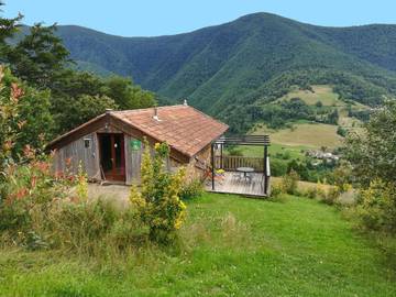 Maison de campagne pour 8 personnes, avec vue et jardin à Rivèrenert